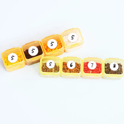 Diamond Painting Storage Box Identification Labels