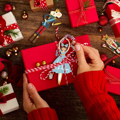 Wooden Nutcracker Christmas Hanging Ornament
