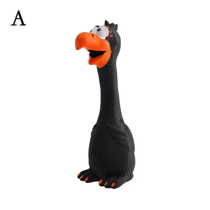 Squeaky Dog Chew Bone Toy