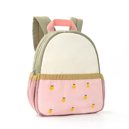 Apple Pattern Kids Preschool Backpack