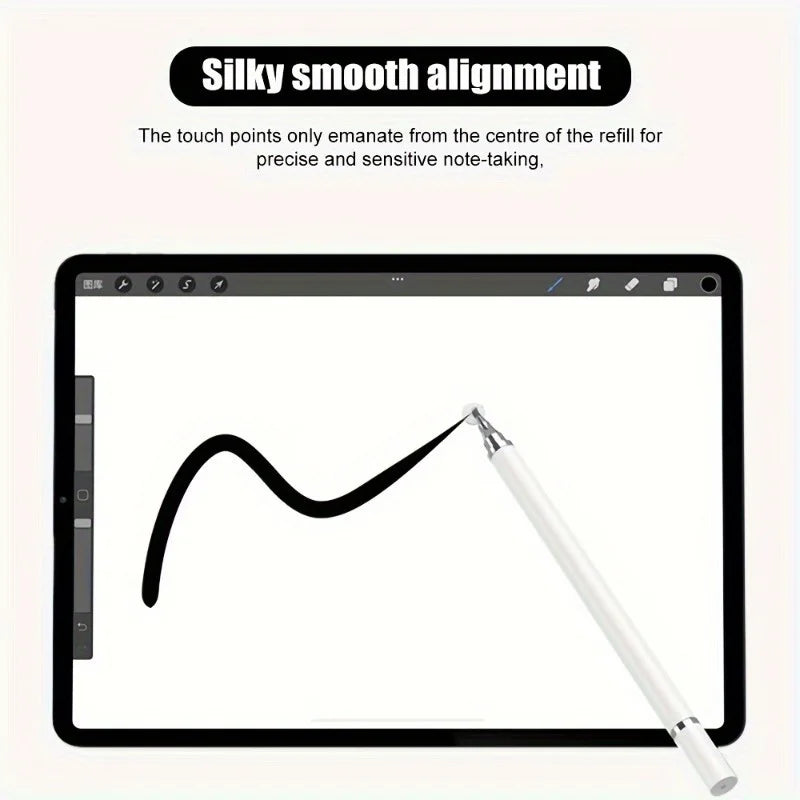 Basix 2-in-1 Universal Capacitive Stylus Pen