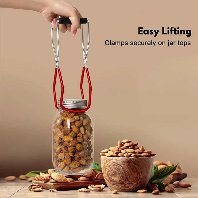 Stainless Steel Canning Jar Lifter Tongs