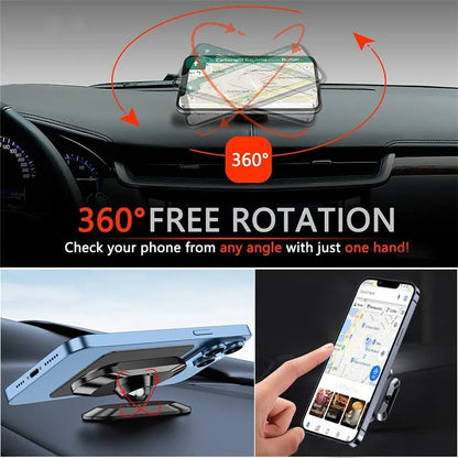 360° Rotatable Magnetic Car Phone Holder
