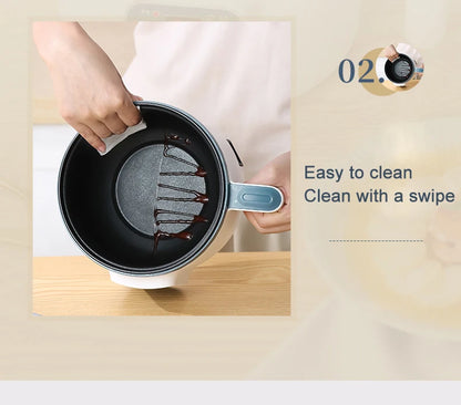 Compact Electric Rice Cooker & Food Steamer