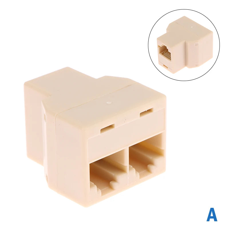 RJ45 Ethernet Network Coupler Adapter