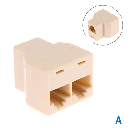 RJ45 Ethernet Network Coupler Adapter