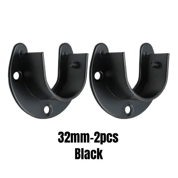 304 Stainless Steel Wardrobe Rod Brackets