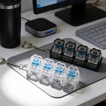 Mechanical Keyboard Clicker Keychain