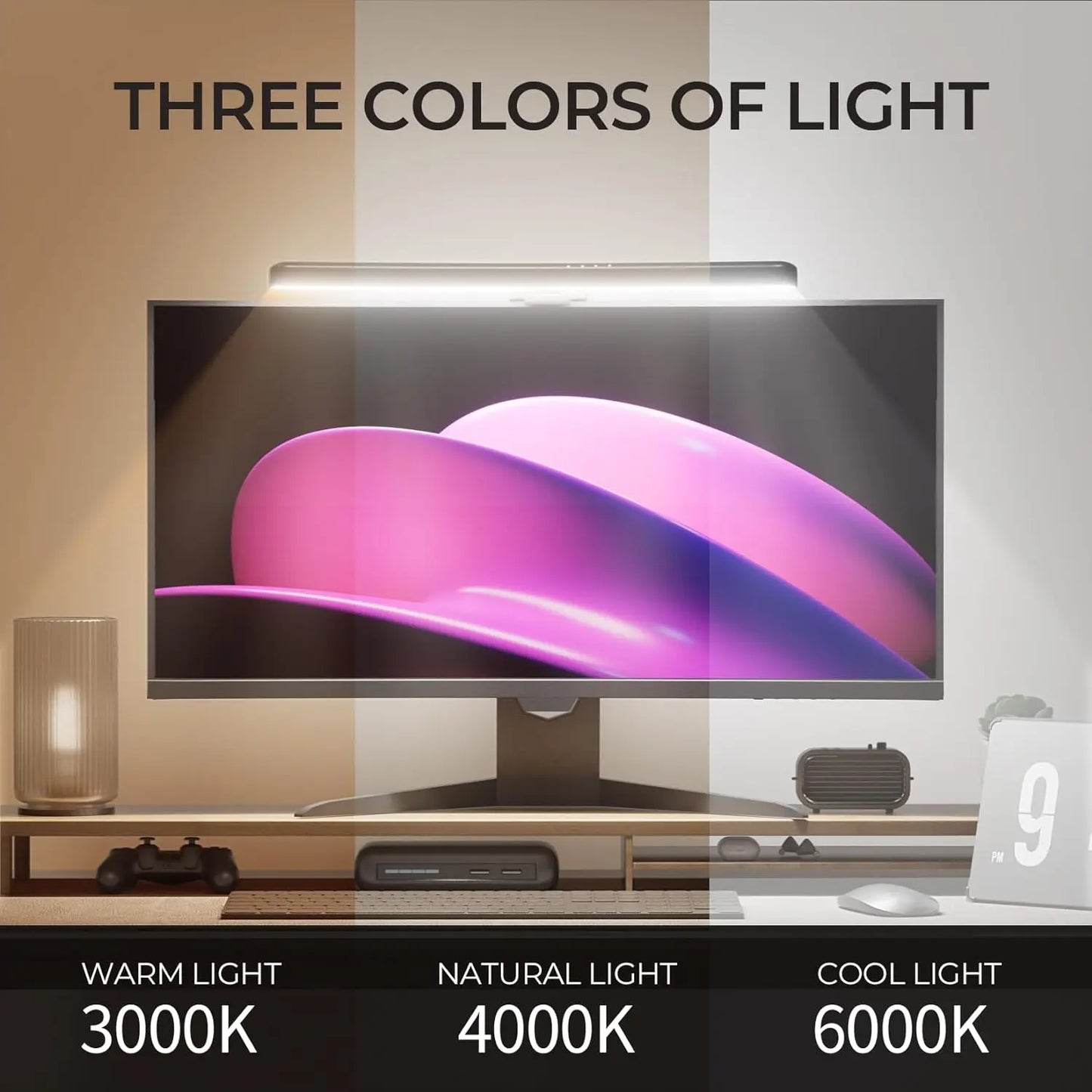 RGB Monitor Light Bar with Backlight