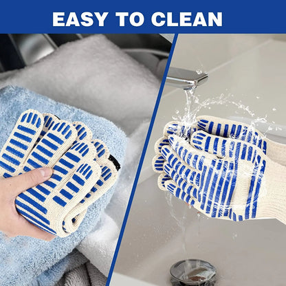 Heat-Resistant Silicone BBQ & Oven Glove