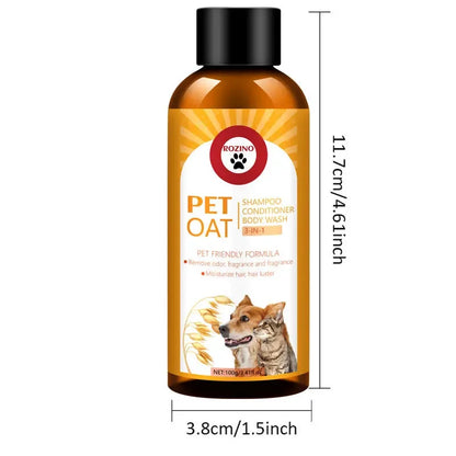 3-in-1 Pet Shampoo & Conditioner – 100ml