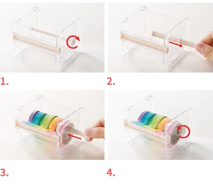 Transparent Washi Tape Organizer