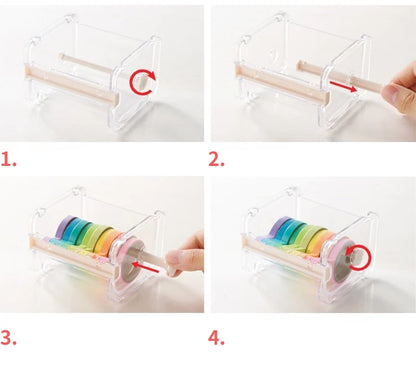 Transparent Washi Tape Organizer