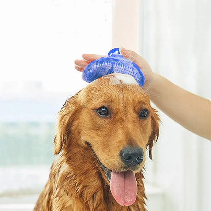 Soft Rubber Pet Bath Brush