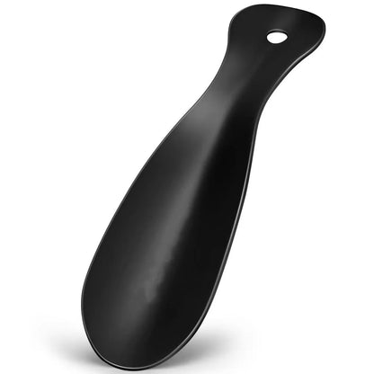 Stainless Steel Shoe Horn with Leather Handle