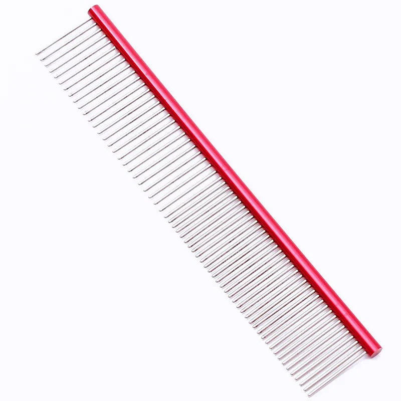 Stainless Steel Pet Grooming Comb for Dogs & Cats