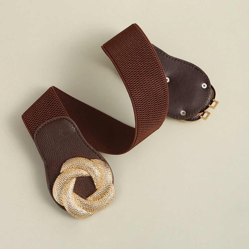 Women’s Wide Elastic Waist Belt