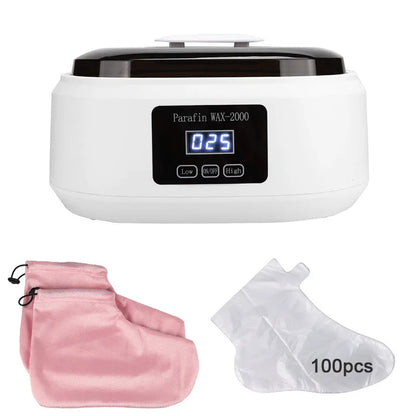 2L Paraffin Wax Bath Heater Spa Kit