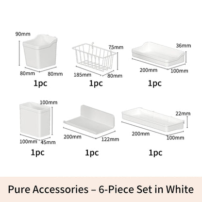 Desktop Pegboard Organizer Panel