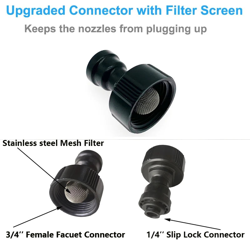 Outdoor Garden Misting Cooling System