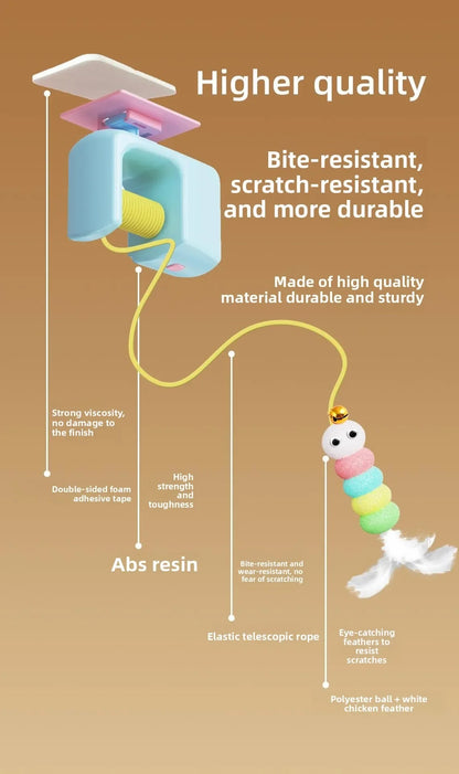Smart Hanging Interactive Cat Toy