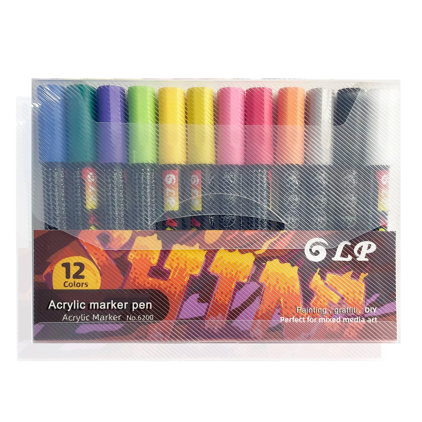 Acrylic Paint Marker Set – Waterproof Multi-Surface Art Pens