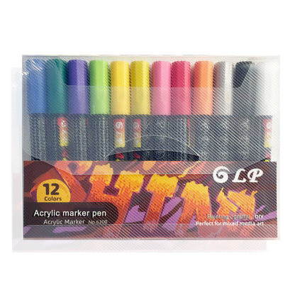 Acrylic Paint Marker Set – Waterproof Multi-Surface Art Pens