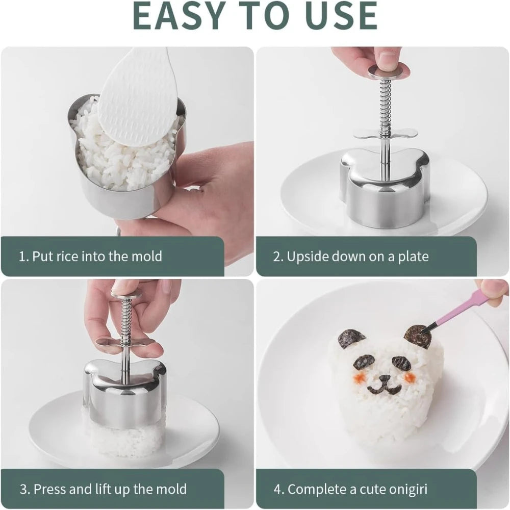 Stainless Steel Sushi Rice Ball Mold