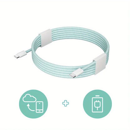 6-Pack USB-C to USB-C 60W Fast Charging Cable