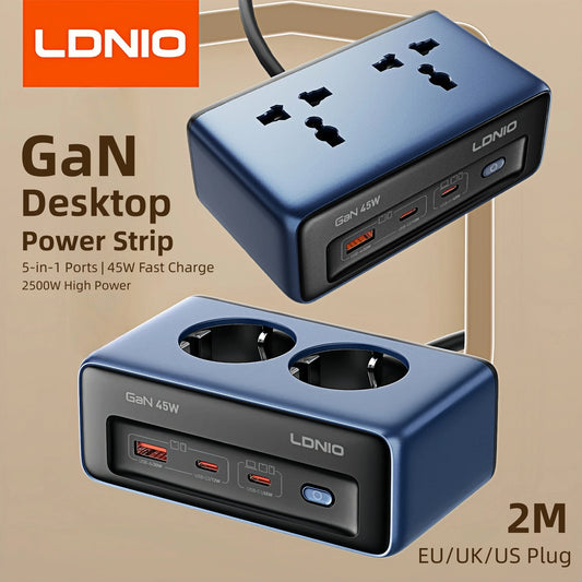 45W USB-C Fast Charging Power Strip