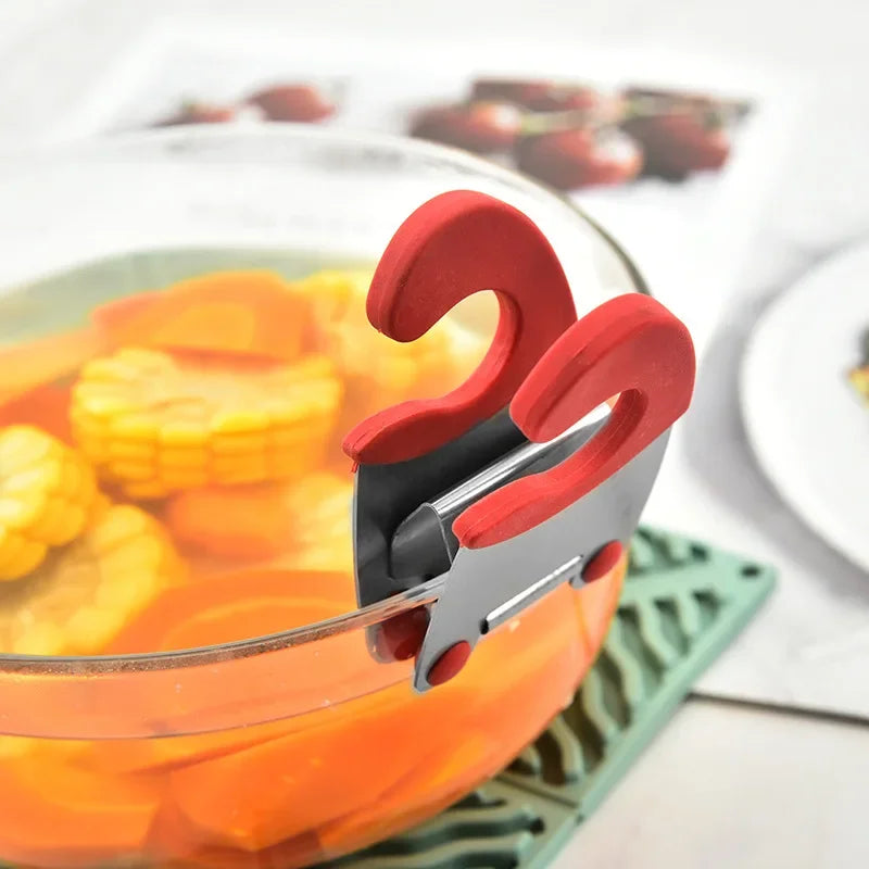 Silicone Pot Clip Spoon Holder