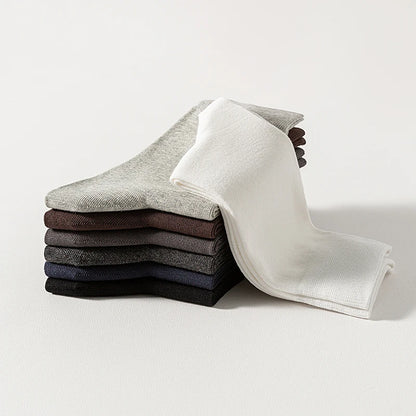 Men’s Cotton Business Casual Socks 5 Pairs