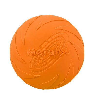 Flexible Silicone Dog Frisbee for Interactive Outdoor Play