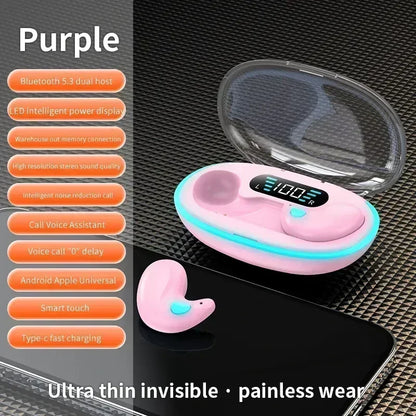 TWS Bluetooth 5.3 Wireless Earbuds with Charging Case