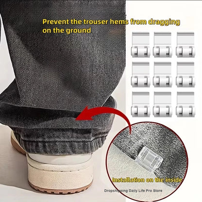 Invisible Pants Hem Shortening Clips
