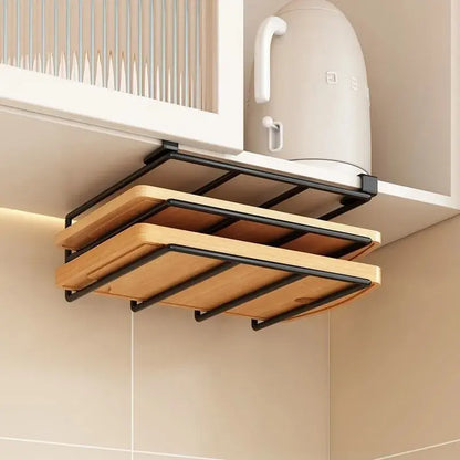 Under-Cabinet Kitchen Storage Rack