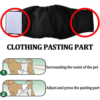 Reusable Male Dog Diaper Washable Pet Nappy