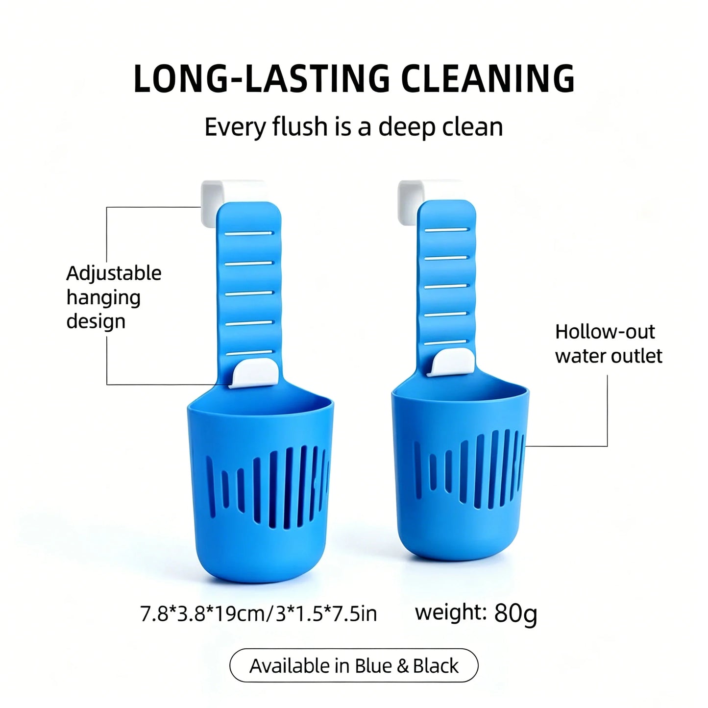 Silicone Toilet Tank Tablet Holder