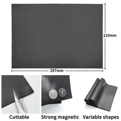 A4 Self-Adhesive Flexible Magnetic Sheet