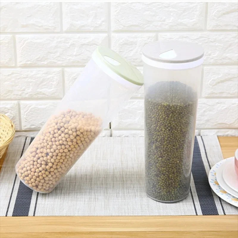 Airtight Pasta Storage Container with Divided Compartments