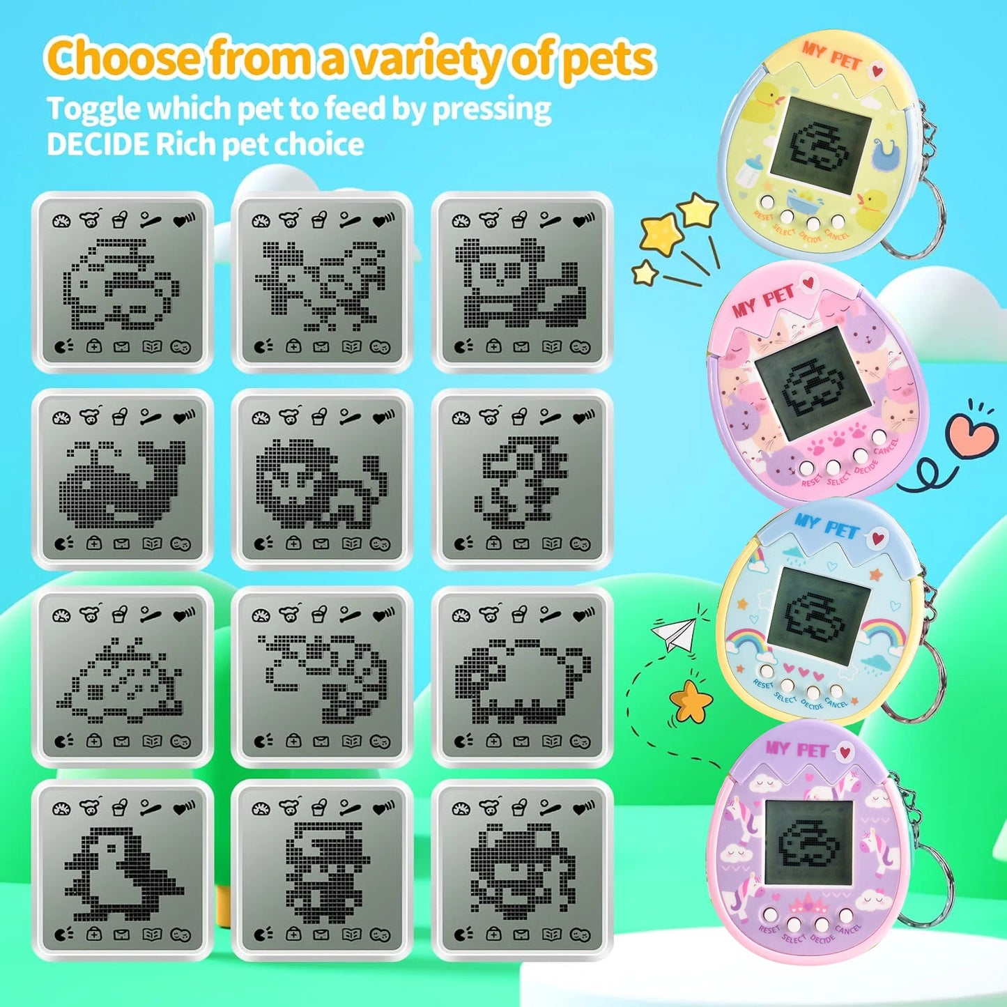 Virtual Digital Pet Game