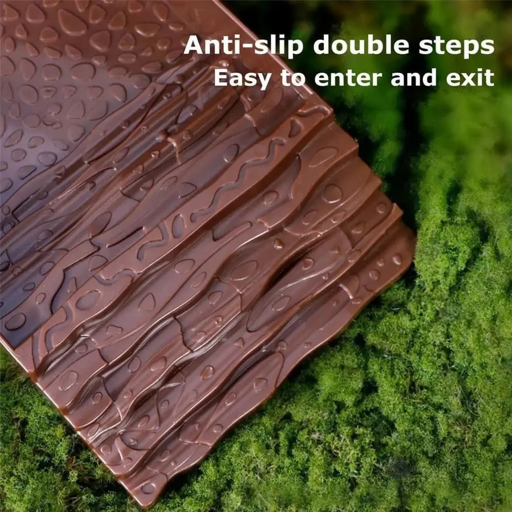 Reptile Bathing Pool with Ramp