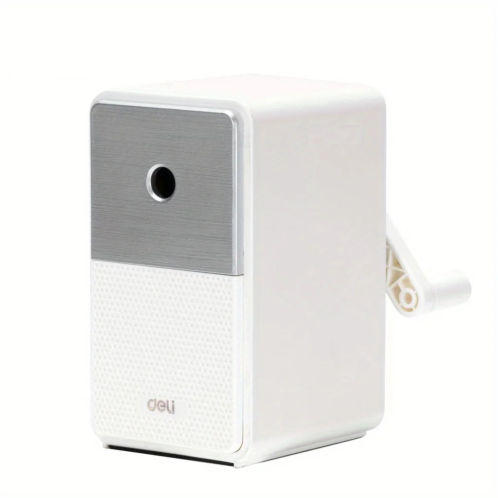 DELI Adjustable Hand Crank Pencil Sharpener