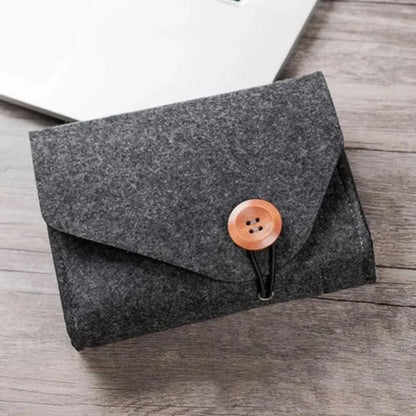 Felt Electronic Accessories Organizer Bag