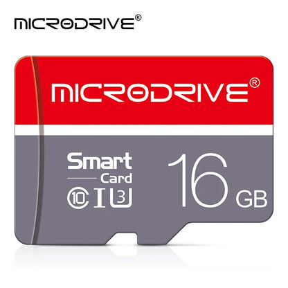 Class 10 High-Speed MicroSD Card with SD Adapter
