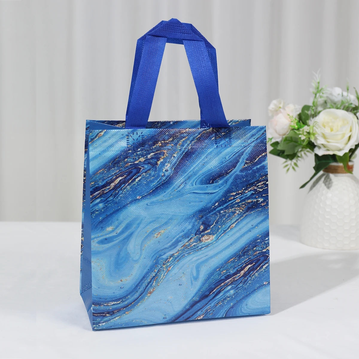 4Pcs Marble Design Gift Bag