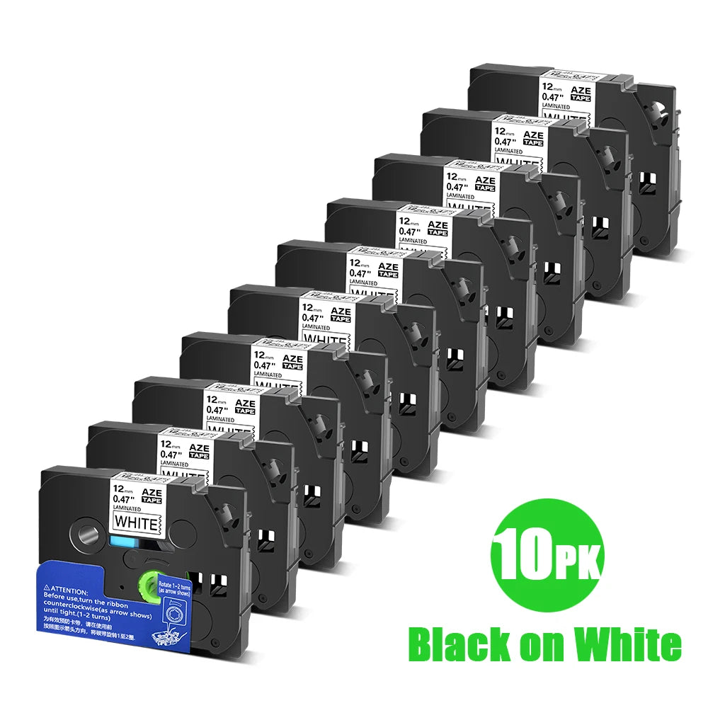 Laminated Label Tape for Brother Label Makers