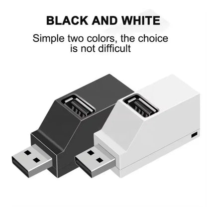 USB 3.0 Mini Hub Adapter – 3-Port Expansion