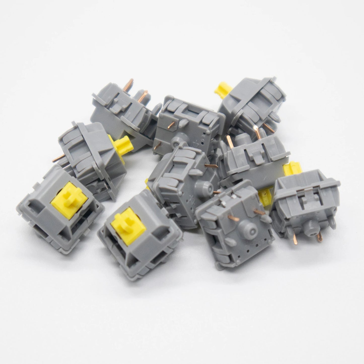 DUROCK POM Keyboard Switches – Piano Linear 63.5g & Sunflower T1 Tactile 67g