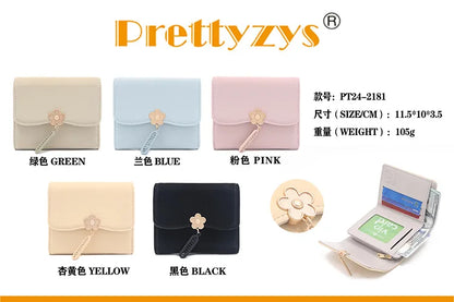 Floral Trifold Wallet